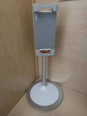 Silver Adjustable 15.6" Tablet Stand Holder